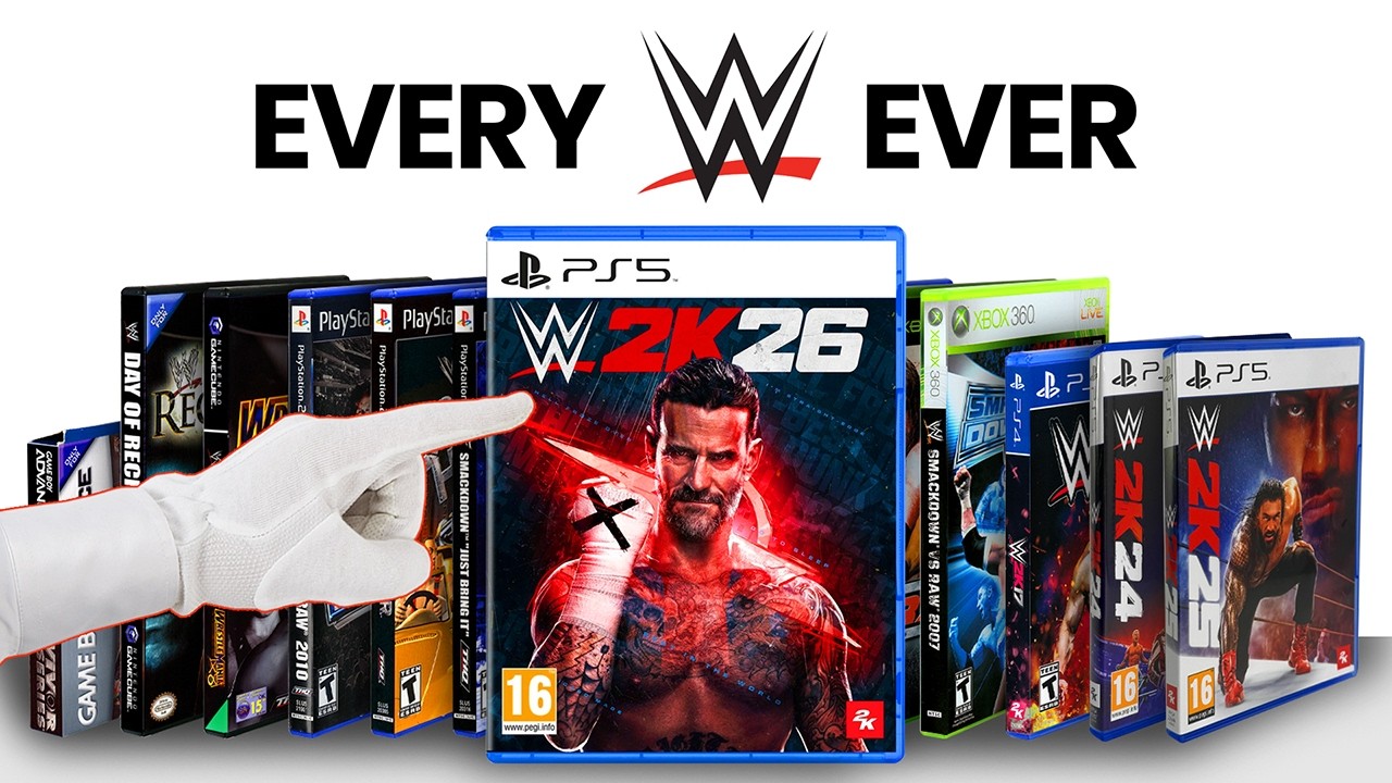 Unboxing Every WWE Game Ever (2002-2026)