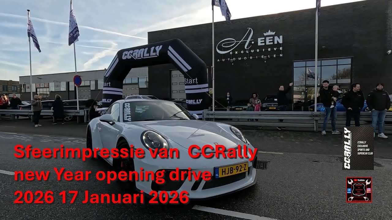 Sfeerimpressie CCRally new Year opening drive 2026 17 Januari 2026 Barneveld Bezoeken met Morpheus.