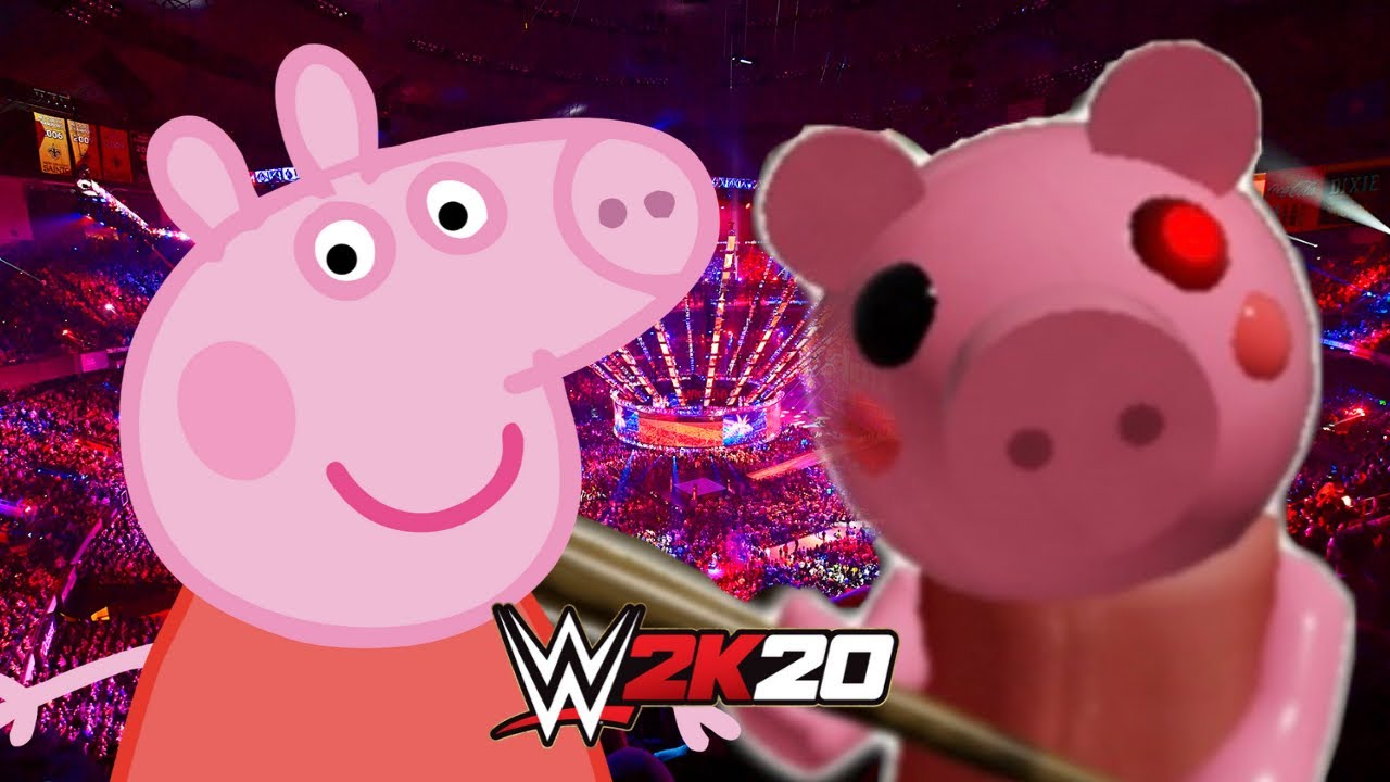 PEPPA PIG vs PIGGY | WWE 2K20 Gameplay