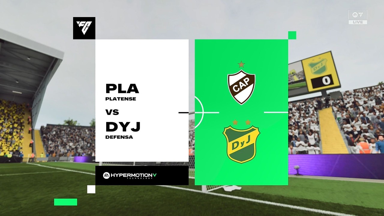 EA Sports FC 26 | Platense vs Defensa y Justicia - Primera División (Argentina) | Gameplay PS5