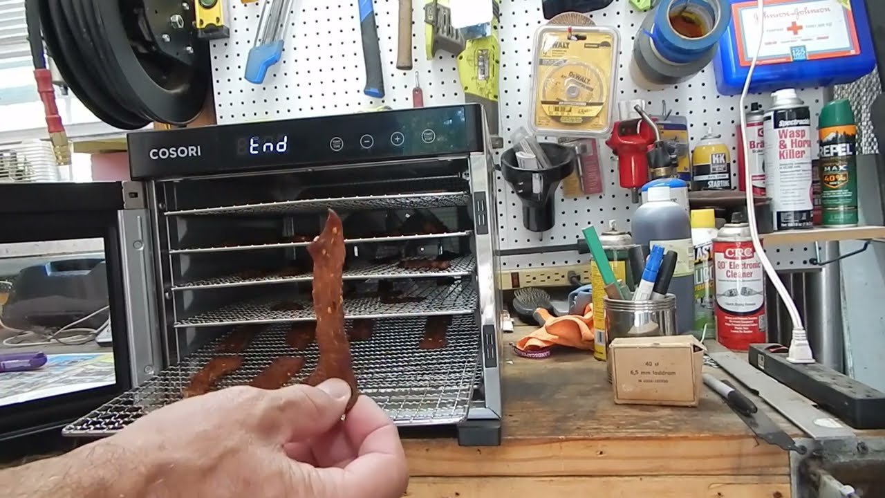 Pork Jerky Using my Cosori Food Dehydrator .