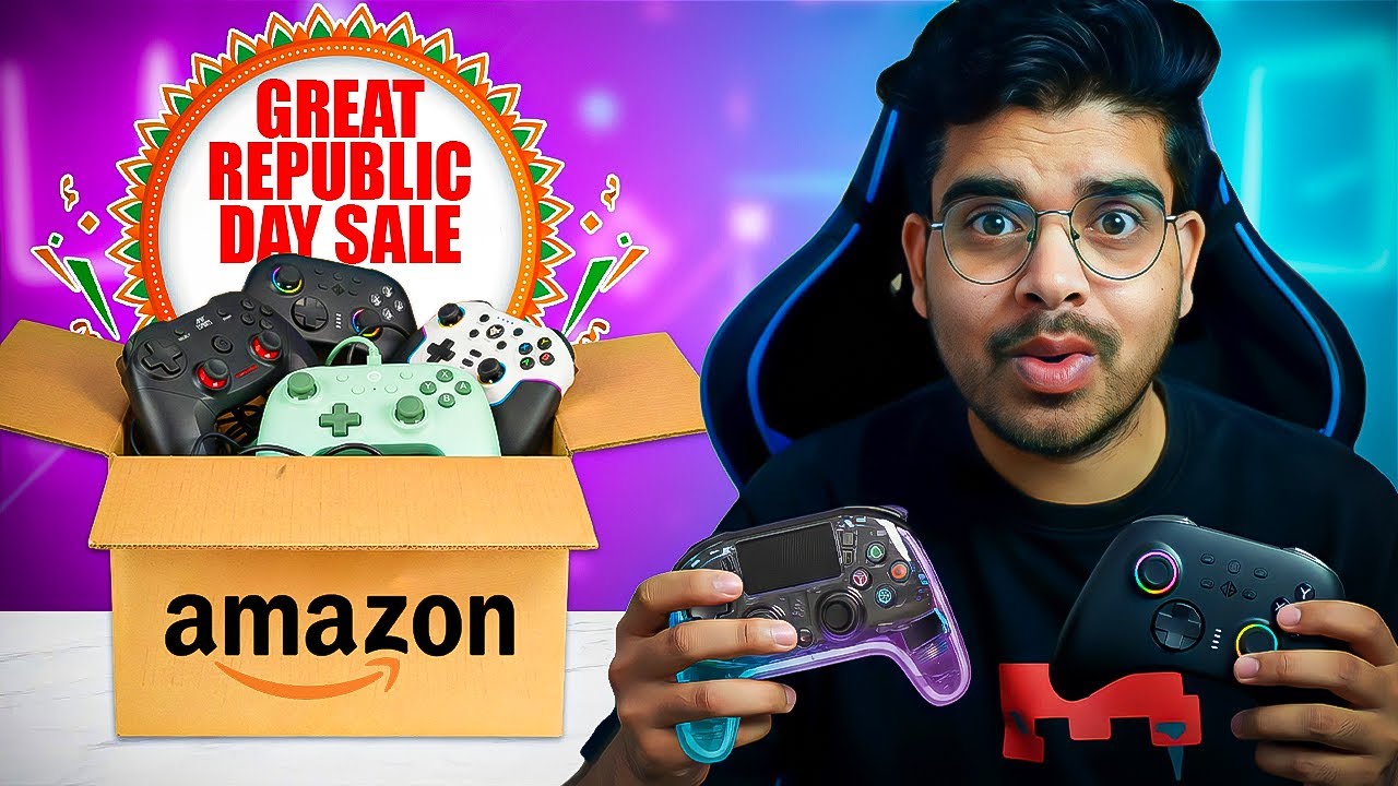 Best Gaming Controllers Under ₹1000, ₹2000 and ₹3000 - Amazon Great Republic Day Sale 2026