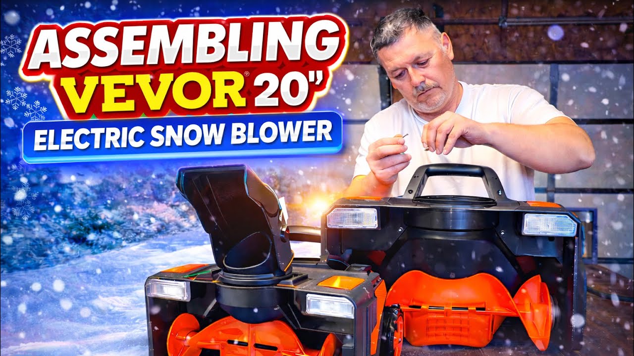 Veavor 20 Inch Electric Snowblower Review | Powerful Cordless Snow Removal for Winter
