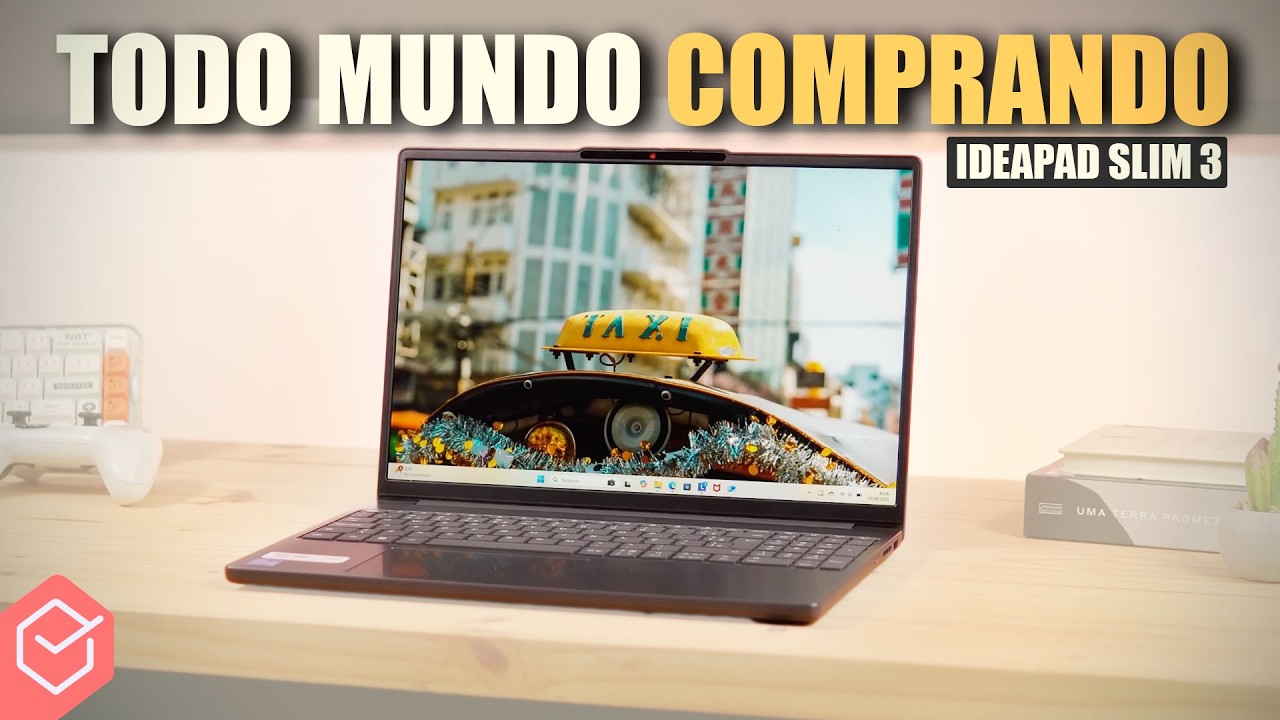 POR QUE tá TODO MUNDO falando desse NOTEBOOK BARATO!? // LENOVO IDEAPAD SLIM 3 //🔥 OPINIÃO SINCERA!
