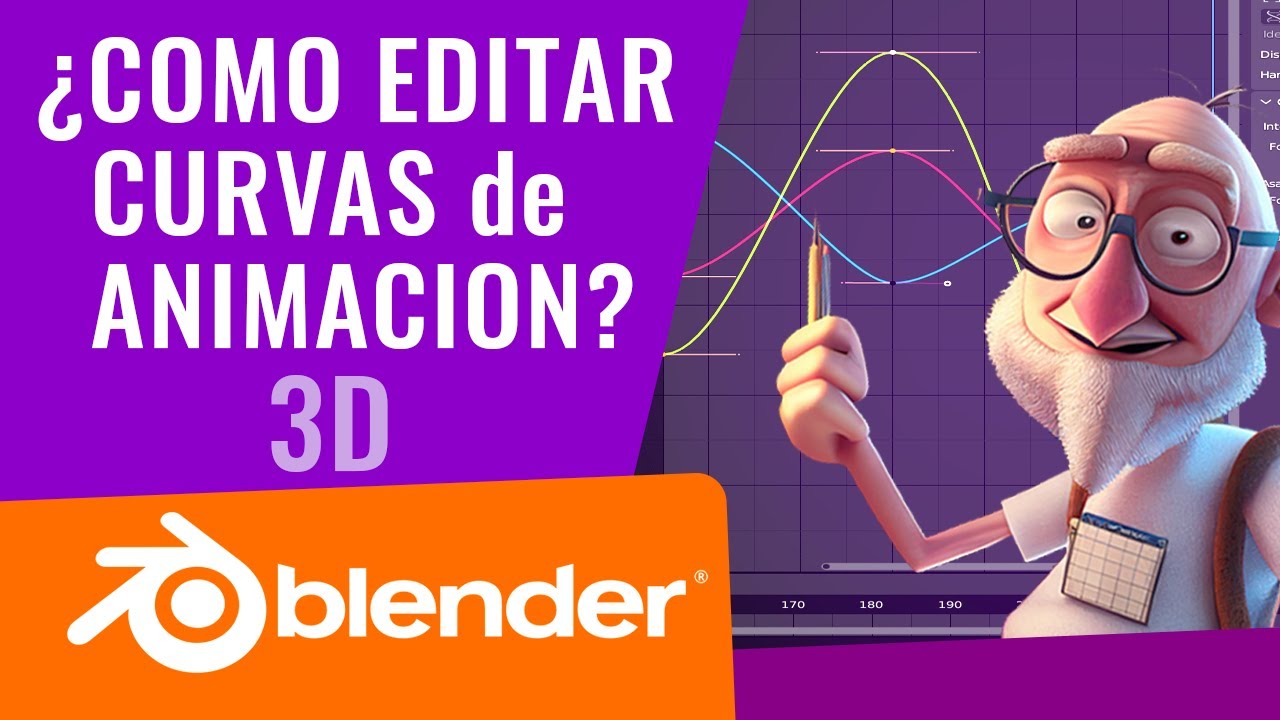 Tutorial Curvas Bezier de Animación 3D | Curso BLENDER 3.6