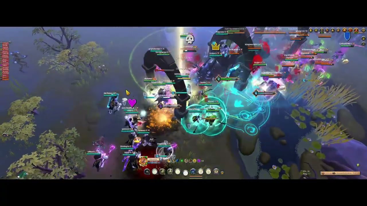 HEALER POV | COA vs Good Times | ALBION ONLINE