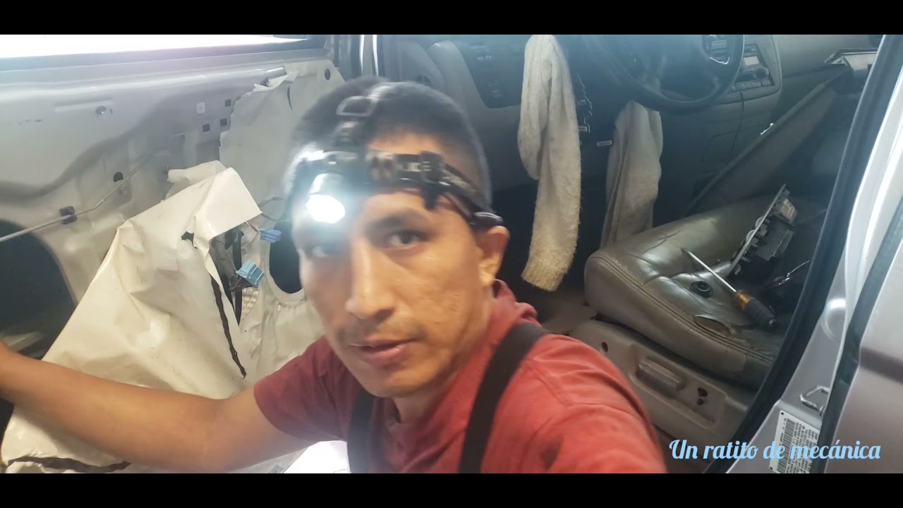Honda odyssey 2004 ( How to change the lock door cylinder )