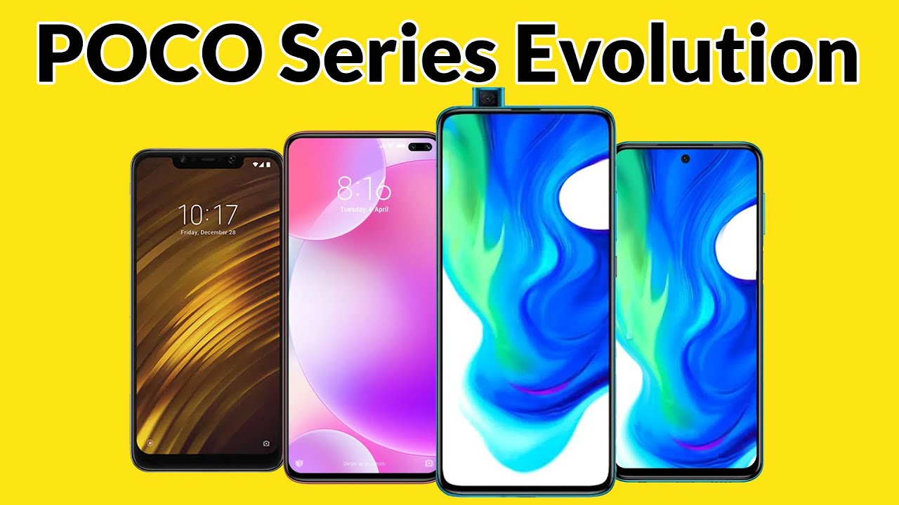 Evolution of POCO Series - 2018-2020 All Models