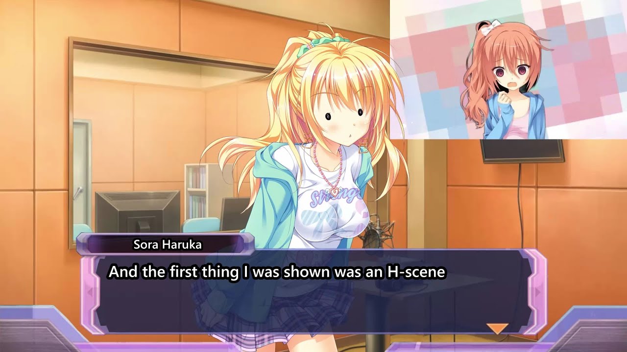 [Eng Sub] Sora Haruka explains how she got involved with eroges and learned how to do H-Scenes