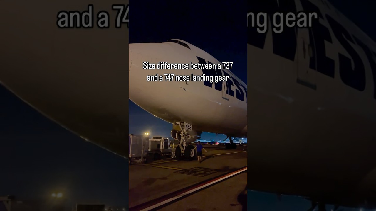 BOEING 747 IS NOT THAT BIG🤡 #plane #aviation #boeing #airbus owner:nat.madrigal_