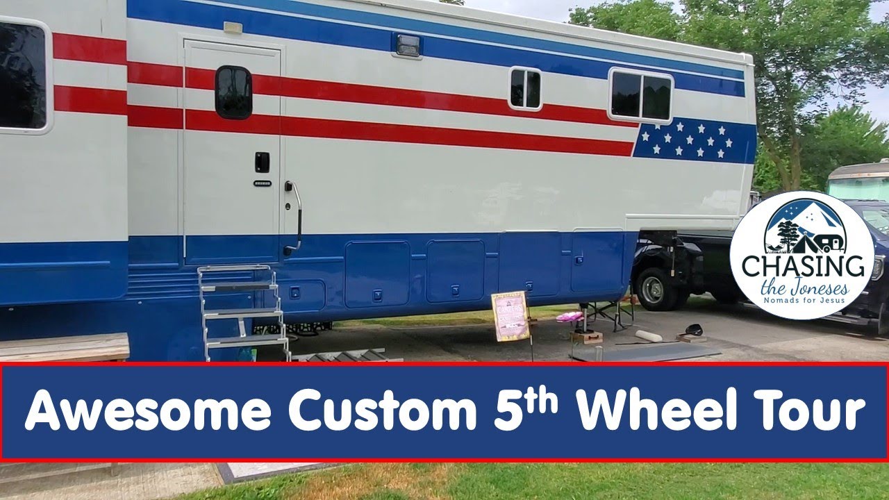Awesome Custom 5th Wheel Tour- Christian RV Living- RV life