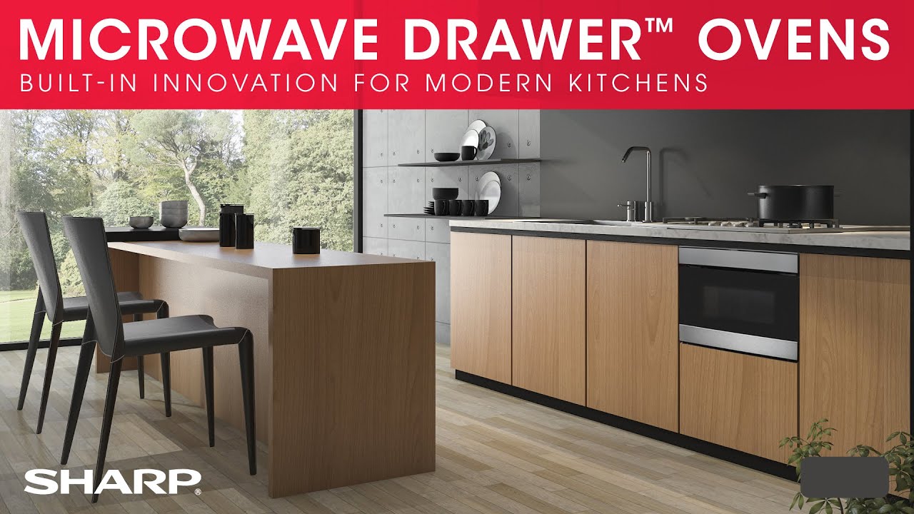 Sharp Microwave Drawer Ovens | Built-In Innovation for Modern Kitchens
