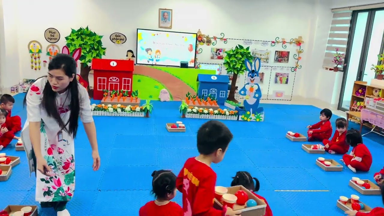 Thi Gvg huyện lớp 3TC2 trường Mn Hoàng Đăng Miện