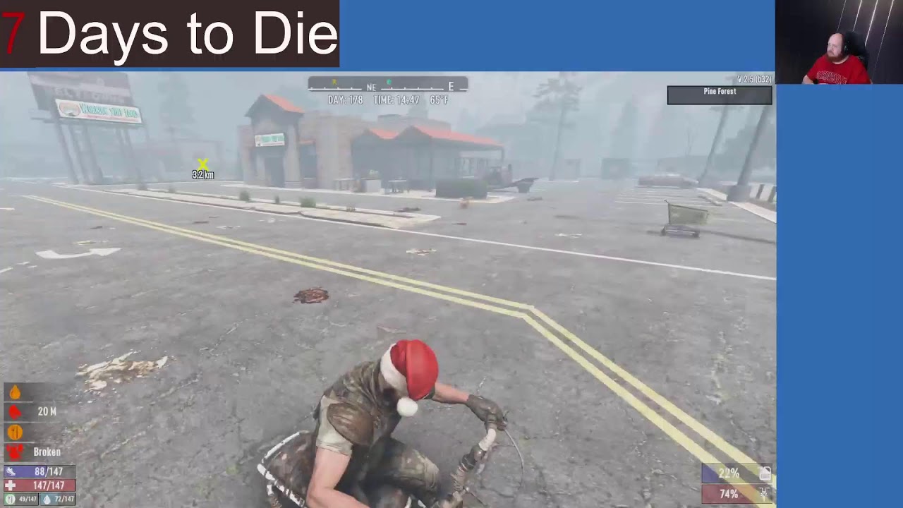 Let's play some 7 Days to Die Lets try and keep going Mining until my Storage Chest is full