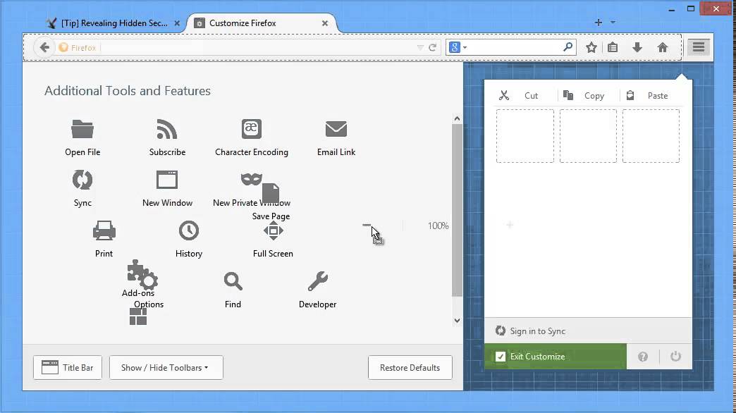 Unicorn Easter Egg in Mozilla Firefox