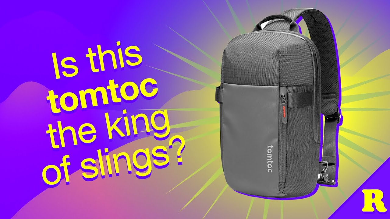 Is this TOMTOC EDC BAG the king of slings? - REVIEW - Nintendo Switch, Steam Deck, iPad, MacBook Pro