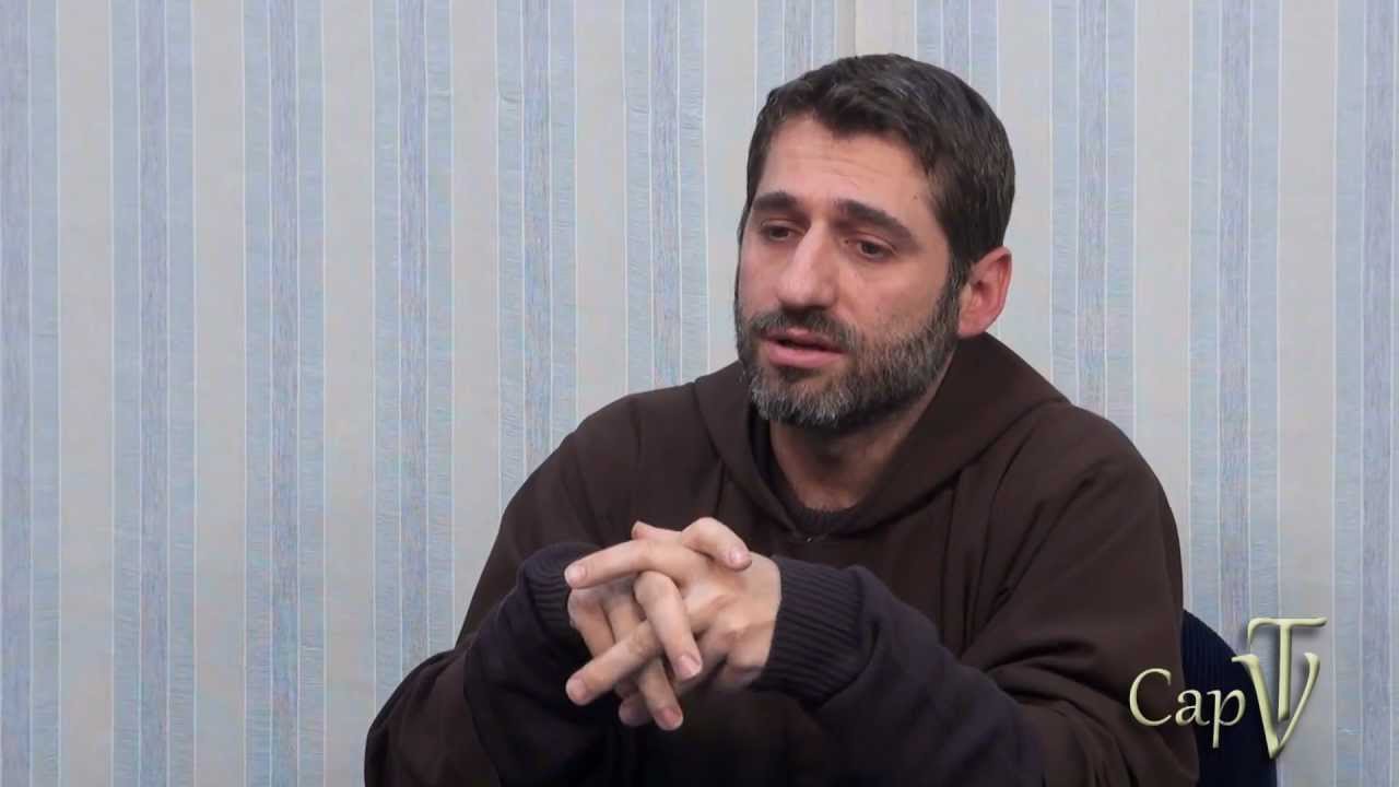 L''angolo del convento con Padre Cristian Pisu
