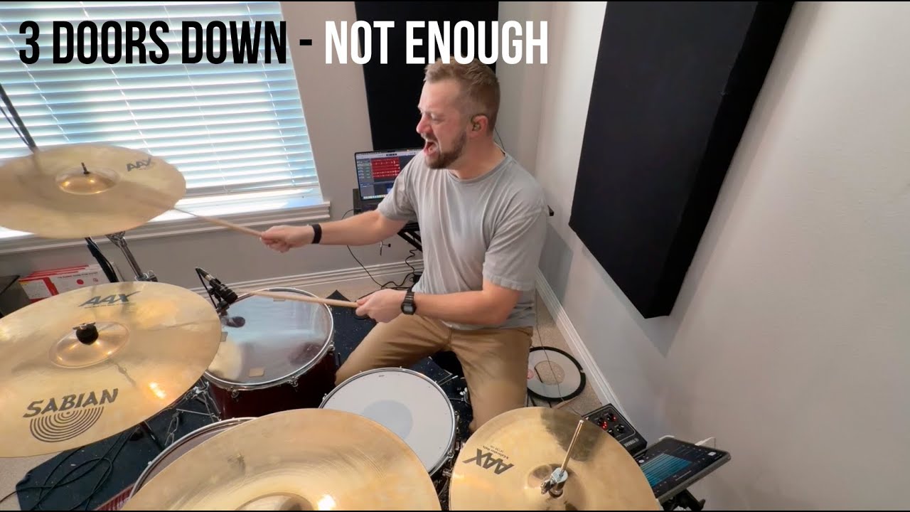 Not Enough – 3 Doors Down | Drum Cover
