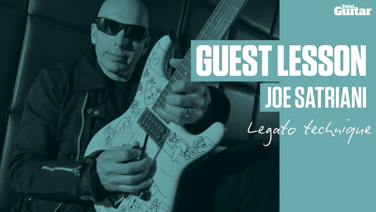 Joe Satriani Guest Lesson - Legato technique (TG235)
