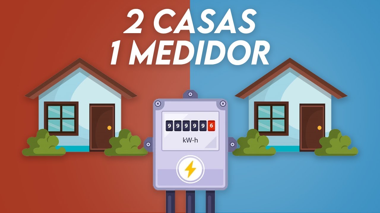 Como DIVIDIR ENERGIA ELÉTRICA de 2 CASAS e Somente um MEDIDOR