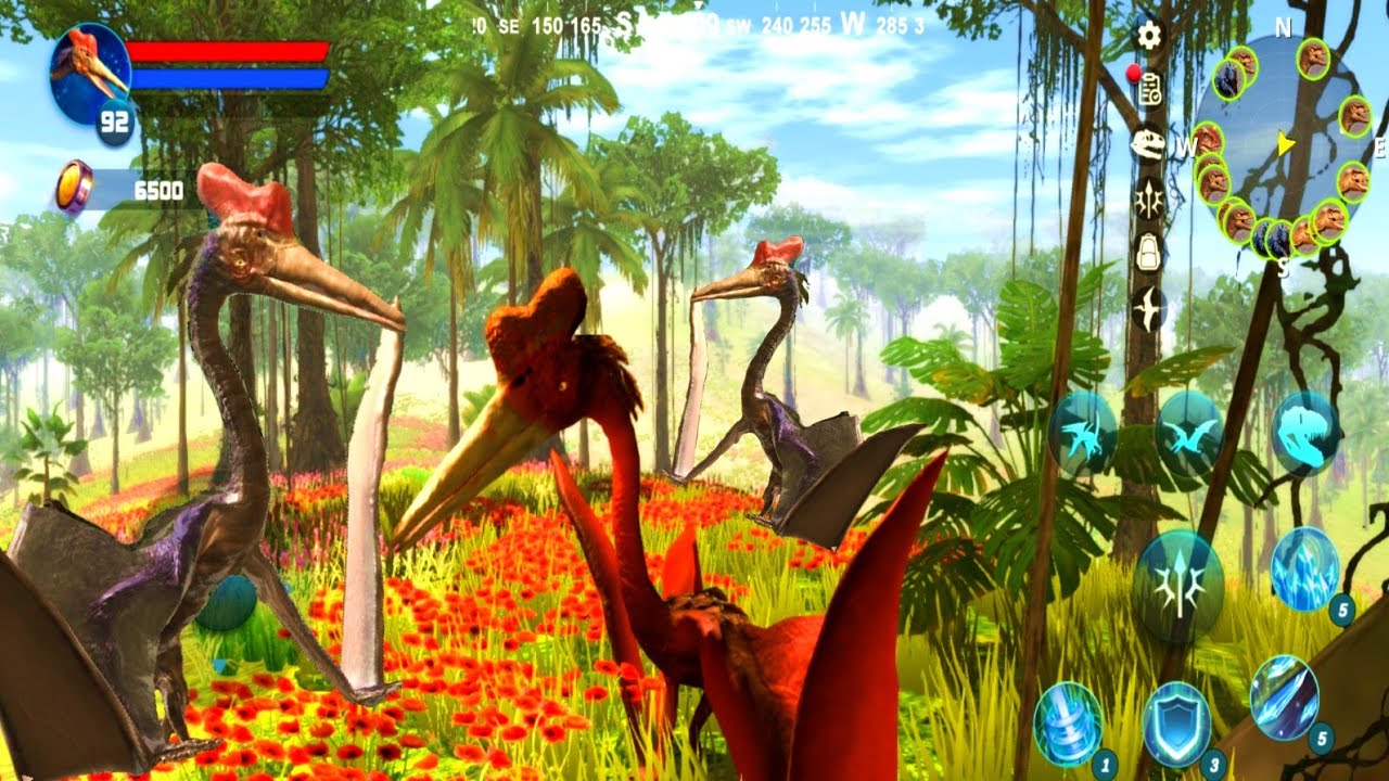 Quetzalcoatlus VS Quetzalcoatlus| Quetzalcoatlus Simulator| Android Gameplay #37| Dinosaur Simulator