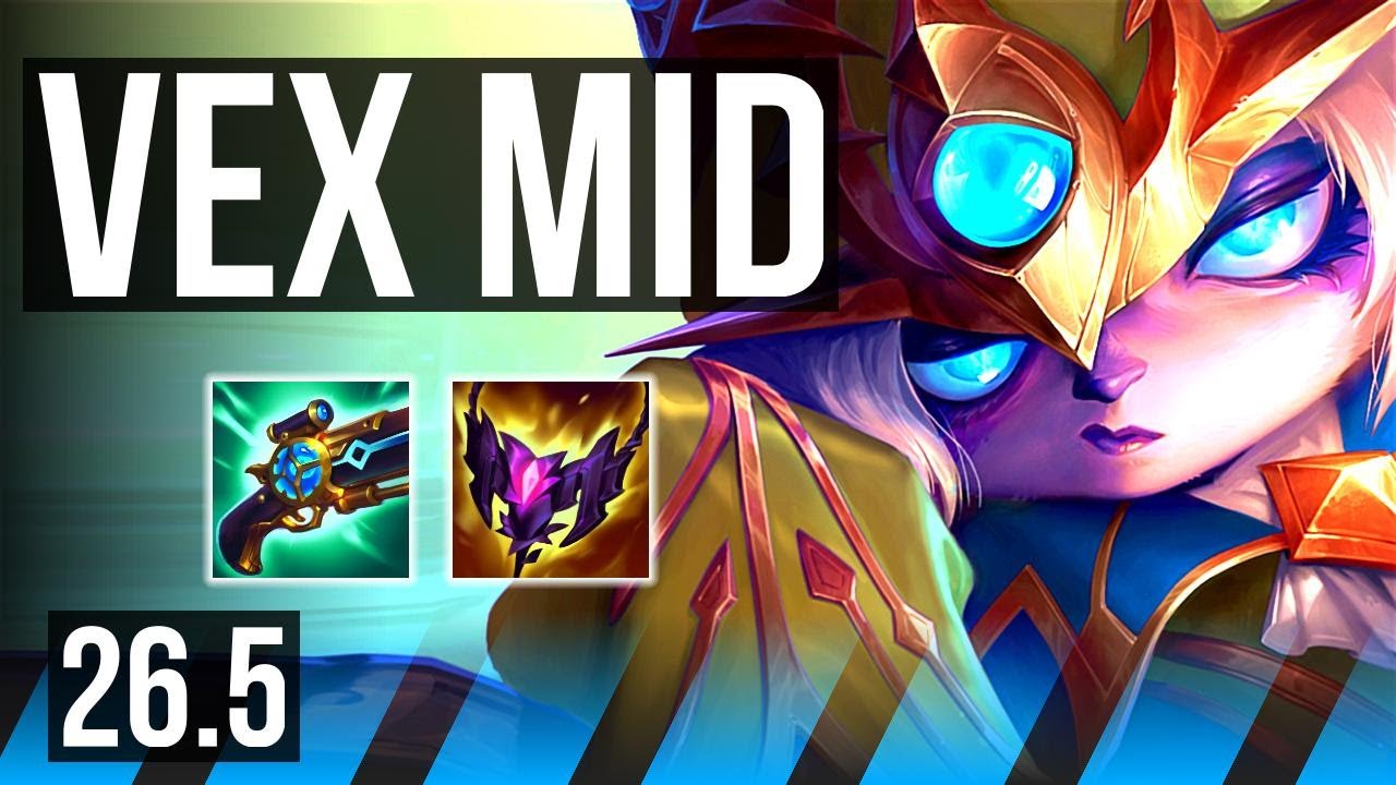 VEX vs ZAAHEN (MID) | Perfect KDA: 7/0/8 | KR Diamond | 26.5