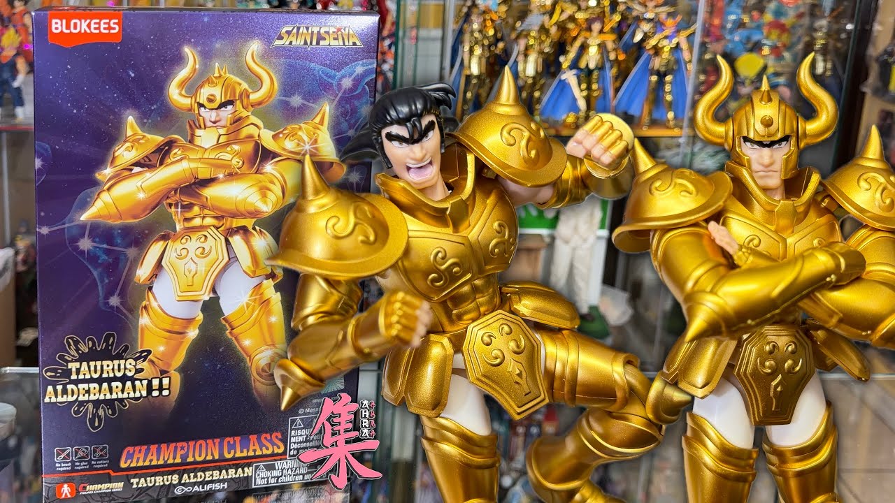 MONTIAMO IL BLOKEES DI TAURUS - Aldebaran Saint Seiya Gold Champion Class Model Kit