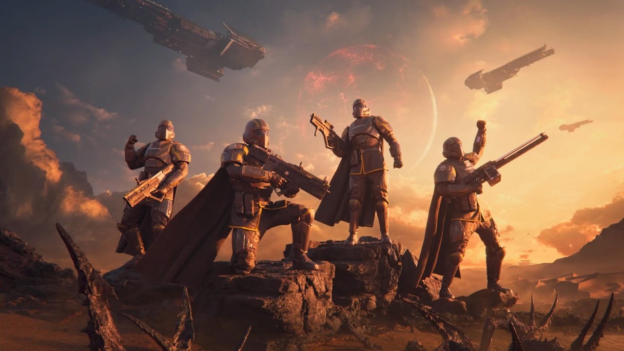 Playing Helldivers 2 *Gameplay*