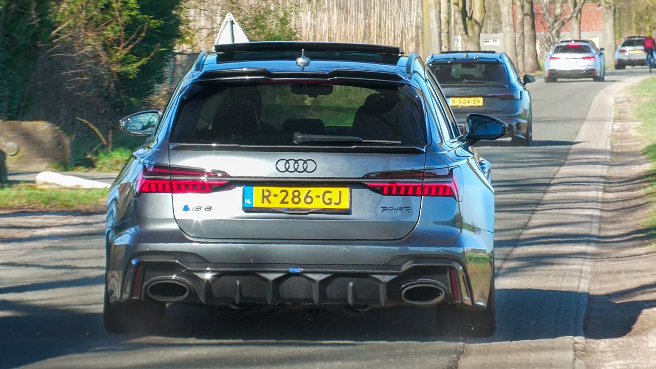 MODIFIED Audi RS Cars Accelerating! 1050HP Iroz RS3 8V, 660HP TT-RS, 1000+HP RS6 C8 Power Division..