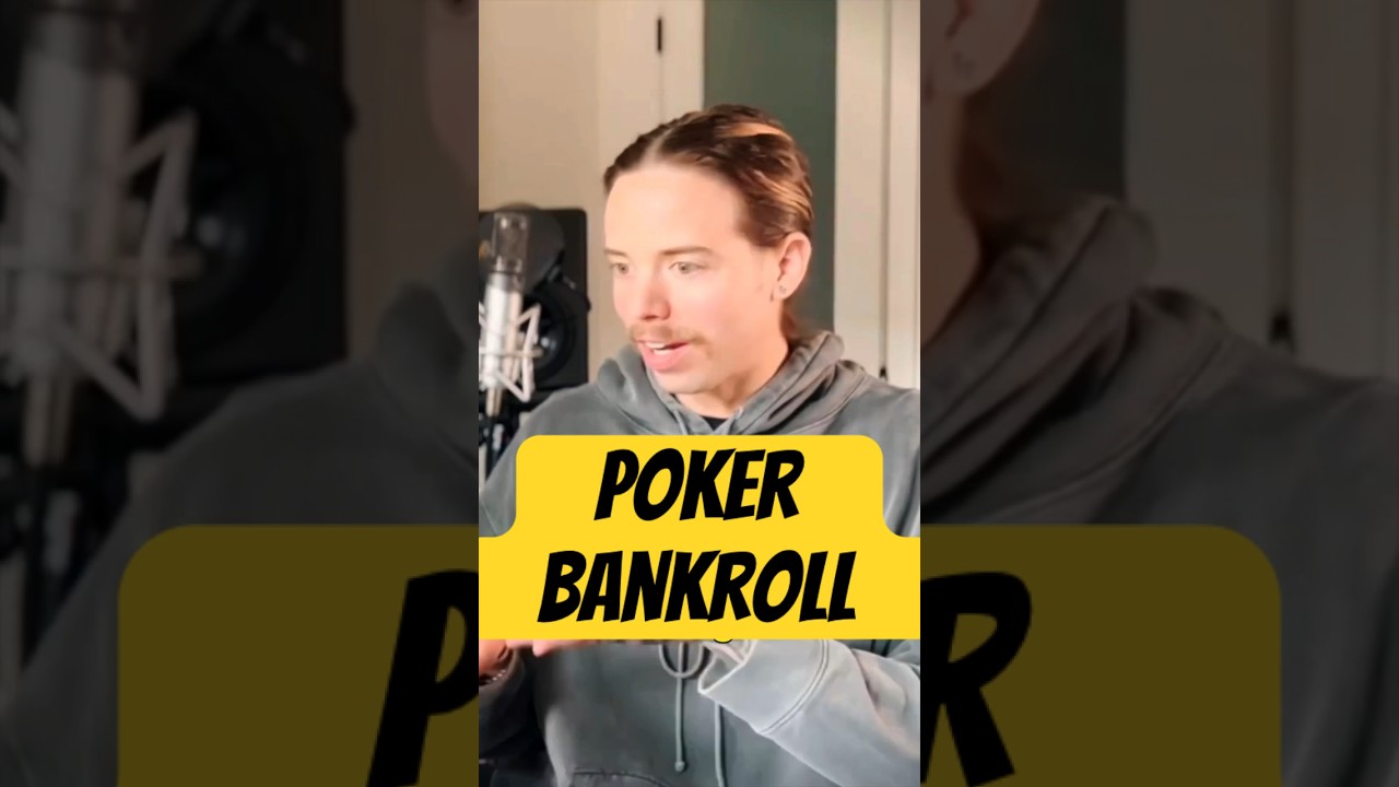 how much bankroll do i need to play? #poker #pokervlog #pokerstrategy #texasholdem