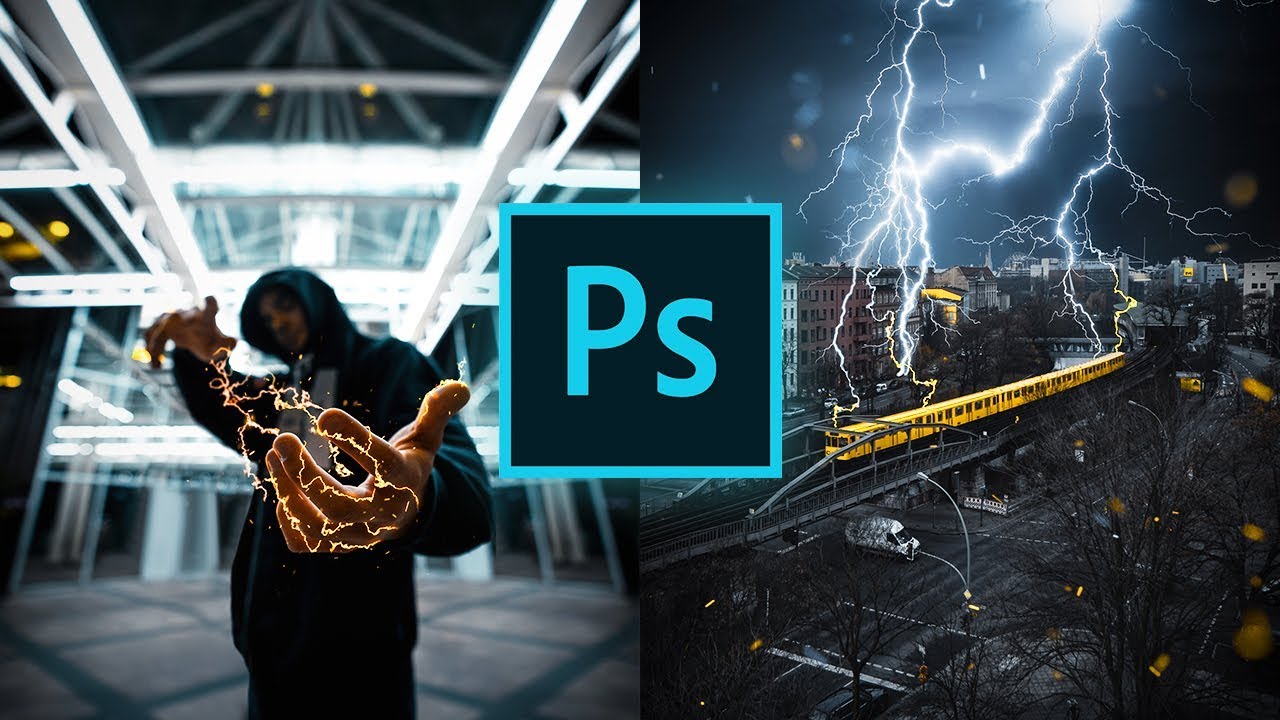 Epische Blitze/Elektrizität Effekte in Photoshop erstellen ⚡️ (Tutorial für Anfänger)