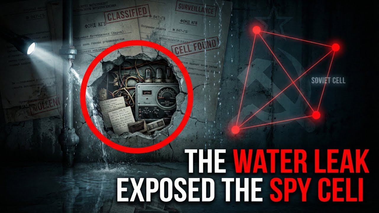 How a Water Leak Accidentally Exposed a Hidden Soviet Spy Cell