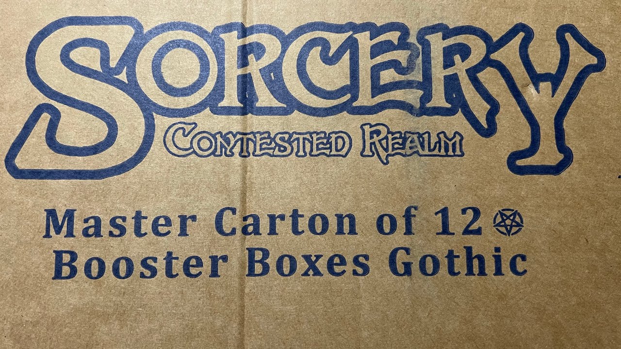Sorcery Contested Realm Gothic Master Case Opening 2 of 12