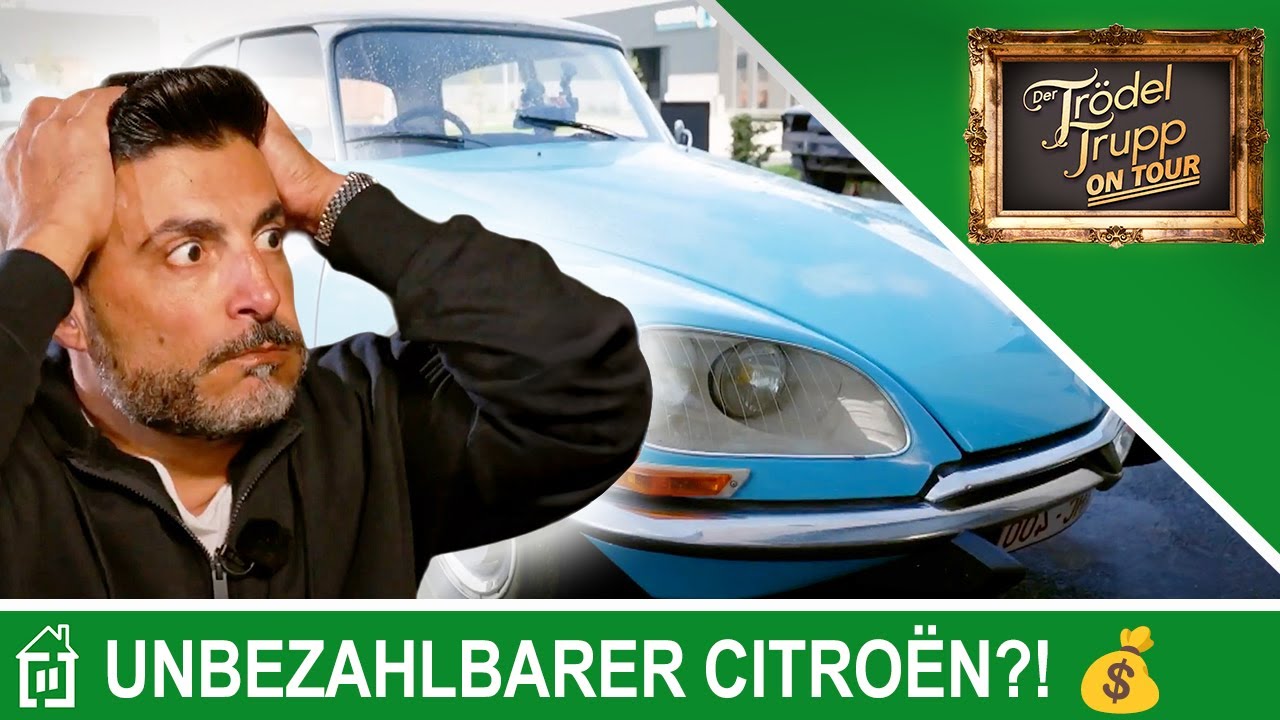 Seltener Citroën DS in Sicht?🇧🇪 klappt der Deal? 😱💶 | RTLZWEI Home #trödeltruppontour #E4