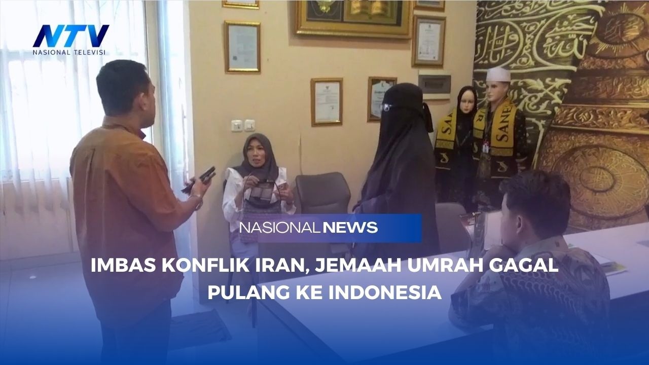 IMBAS KONFLIK IRAN, JEMAAH UMRAH GAGAL PULANG KE INDONESIA