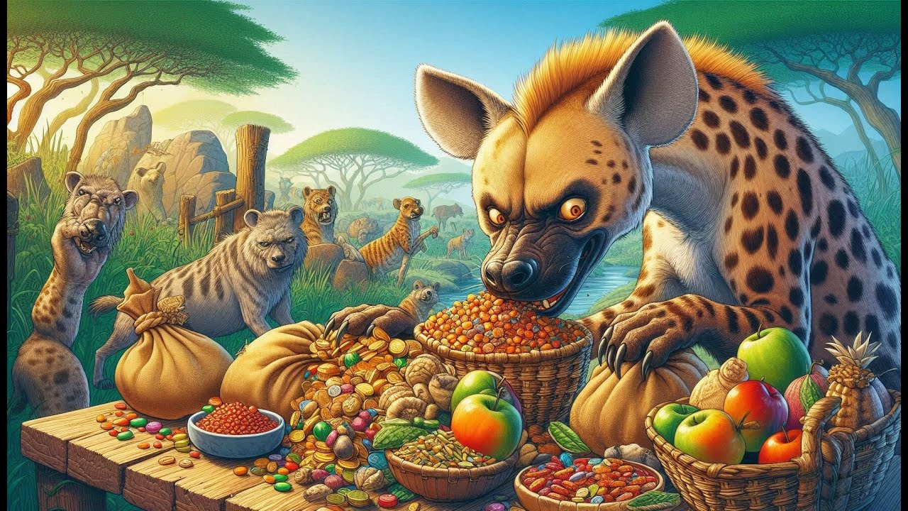 The Greedy Hyena: A Tale of Greed and Consequence