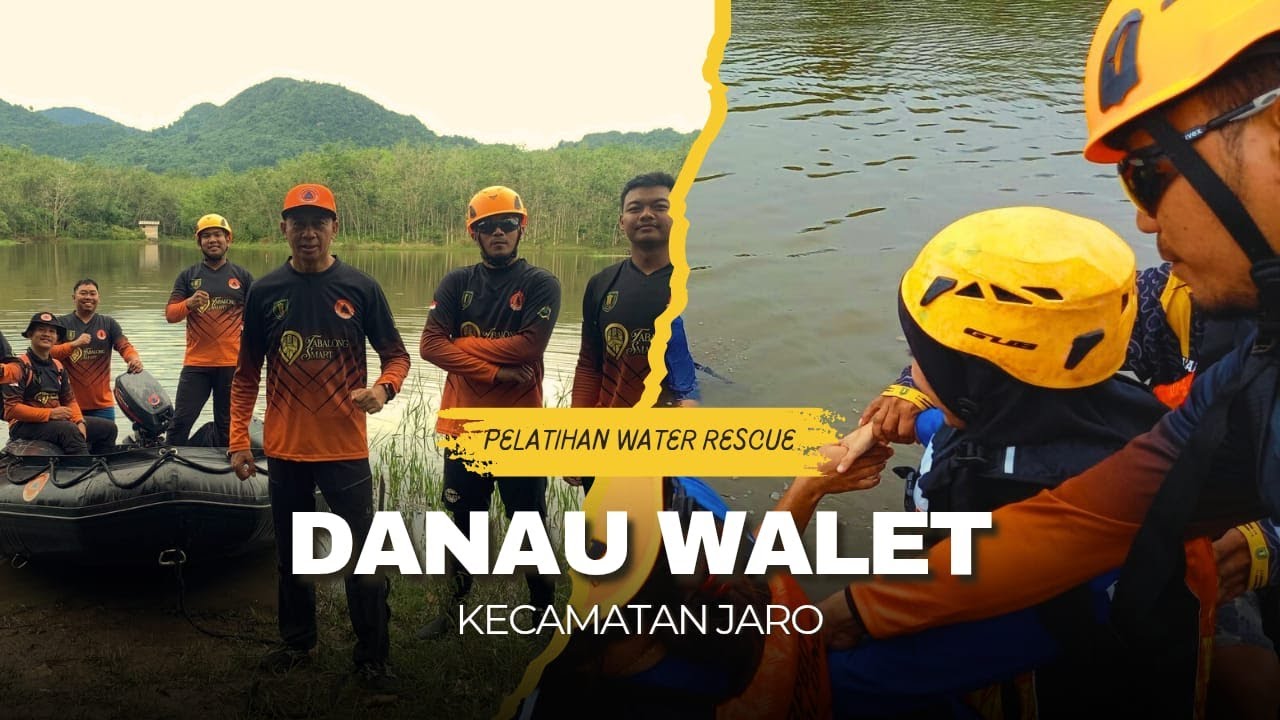 PELATIHAN WATER RESCUE KEPADA POKDARWIS KABUPATEN TABALONG