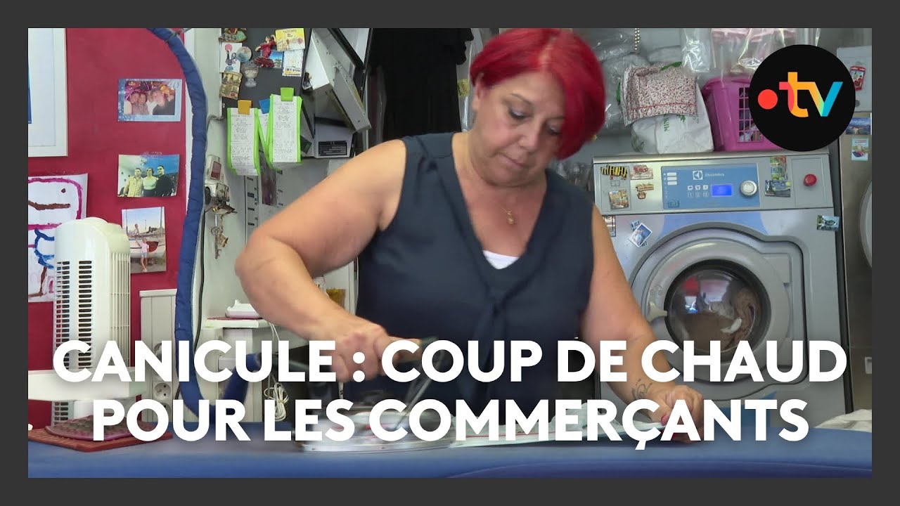 Canicule : coup de chaud pour certains commer&ccedil;ants qui doivent s'adapter