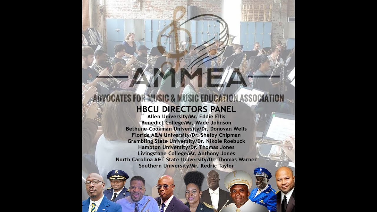 AMMEA's In The Hot Seat HBCU Band Director Panel Discussion