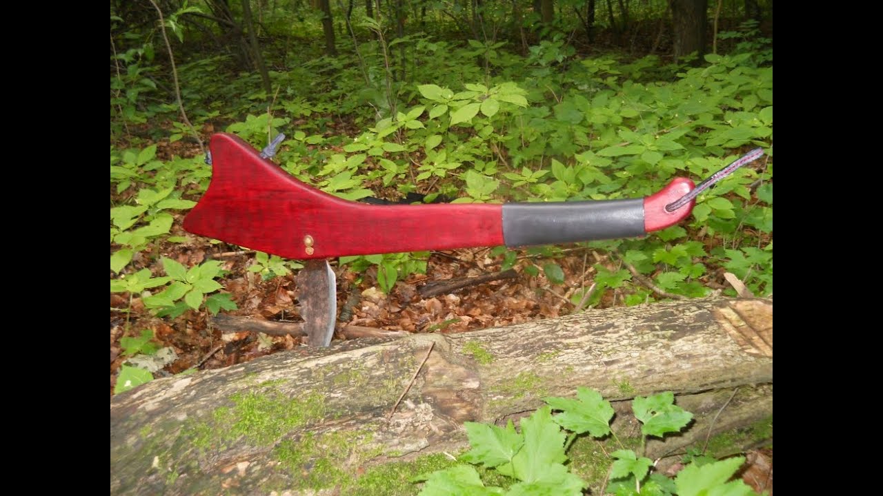 Jak zrobić indiańską maczugę wojenną / How to make an Indian GUNSTOCK war club