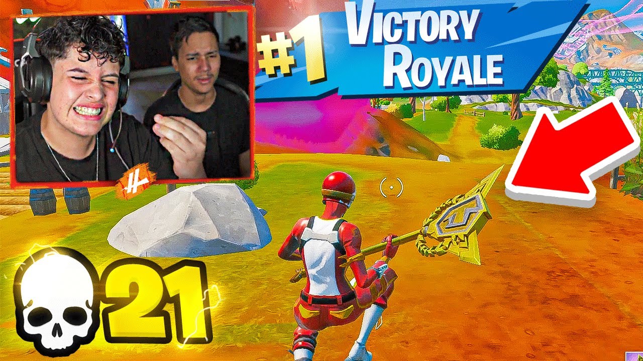 USEI A PICARETA DA FNCS E MATEI GERAL NO FORTNITE @HERO OPai