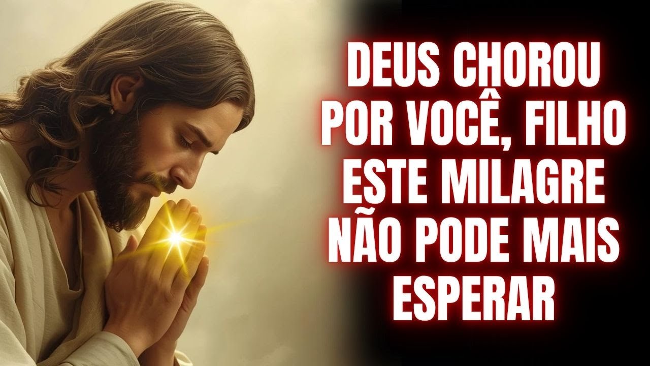 FILHO, DEUS COLOCOU A MÃO NA TUA MAIOR LUTA… E ALGO JÁ COMEÇOU!