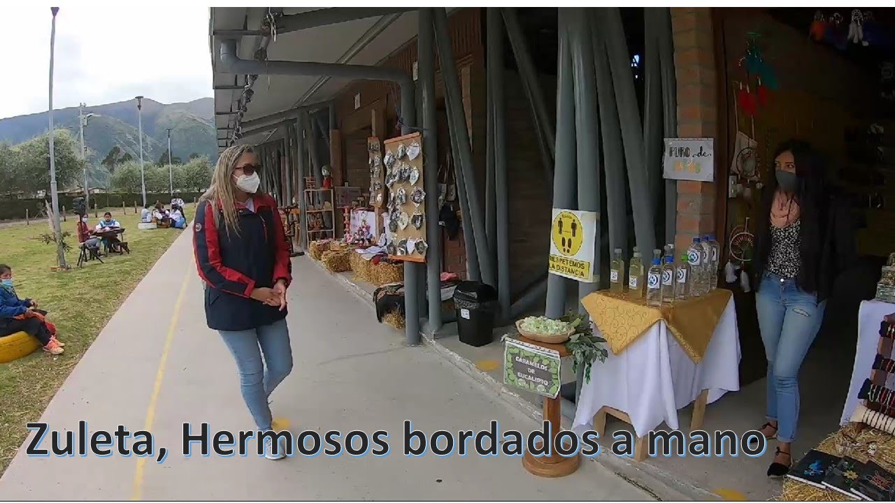 Zuleta (Imbabura) hermosos Bordados a mano !