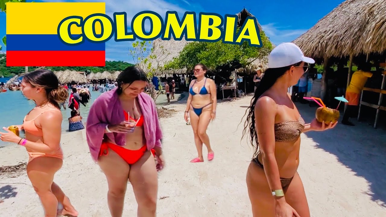 🇨🇴 Острова Росарио. Красота повсюду 😳 Картахена, Колумбия. Часть 1