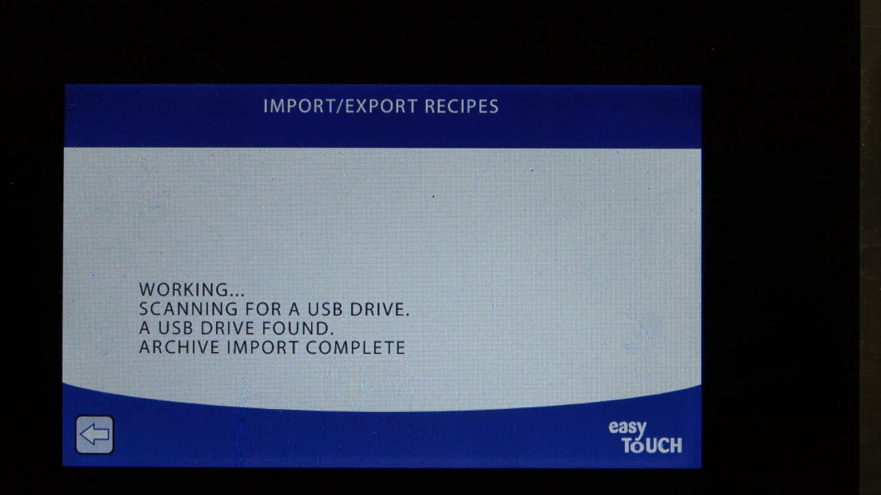 Garland Xpress Grill Loading Menu File