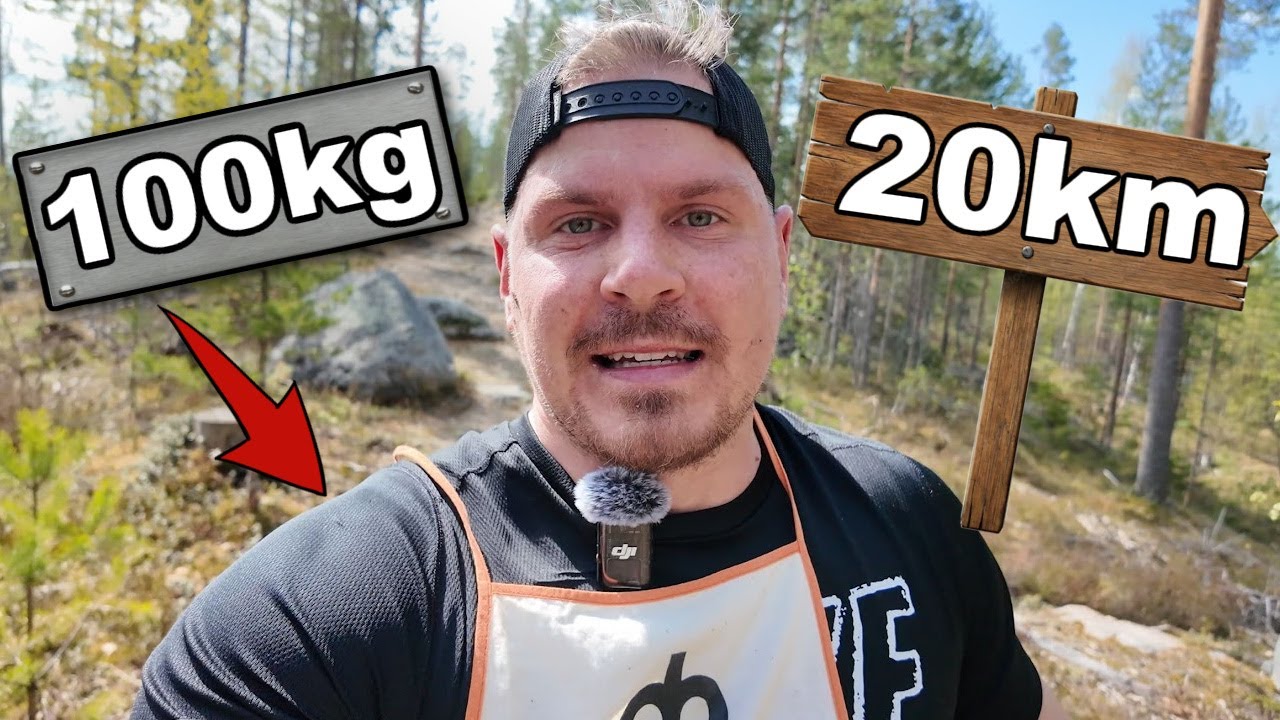 100kg VS 20km polkujuoksu