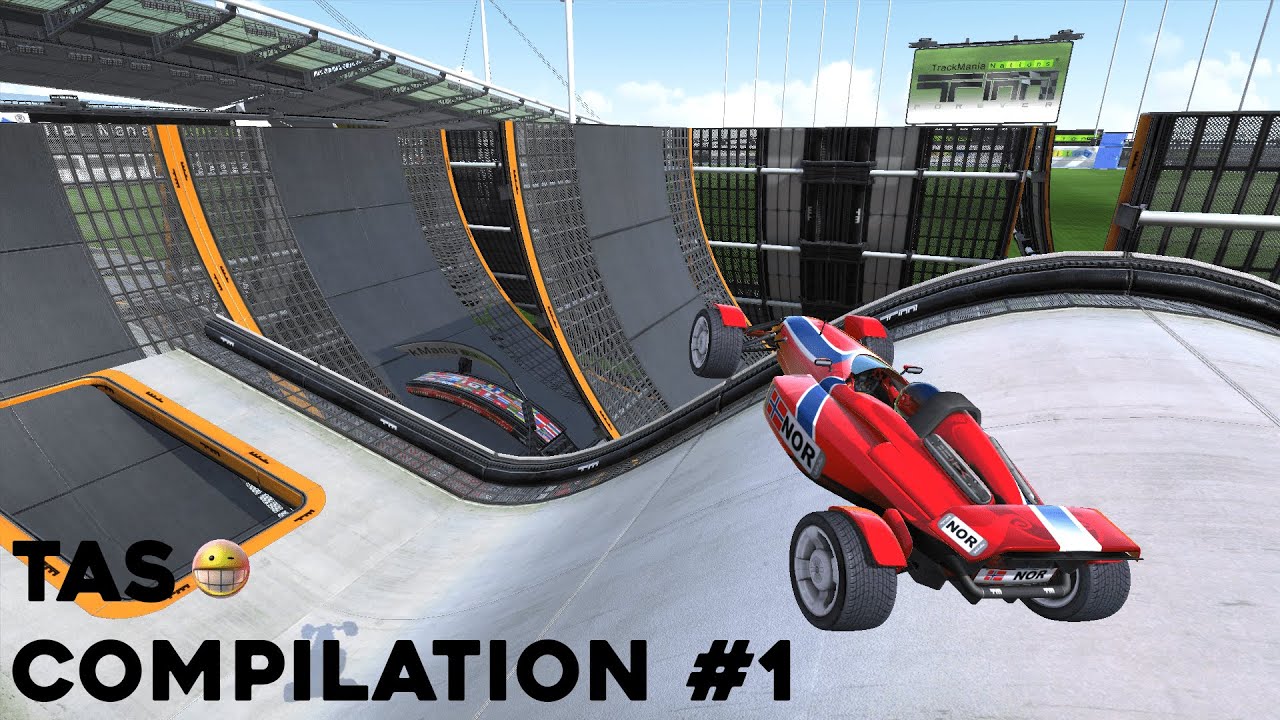 Trackmania TAS Compilation#1 (ft. clusj)