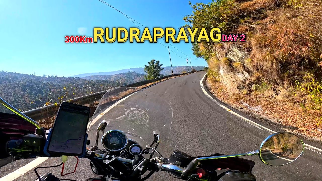 REACHED RUDRAPRAYAG ON MY METEOR 350 SUPERNOVA | VARANASI TO CHOPTA