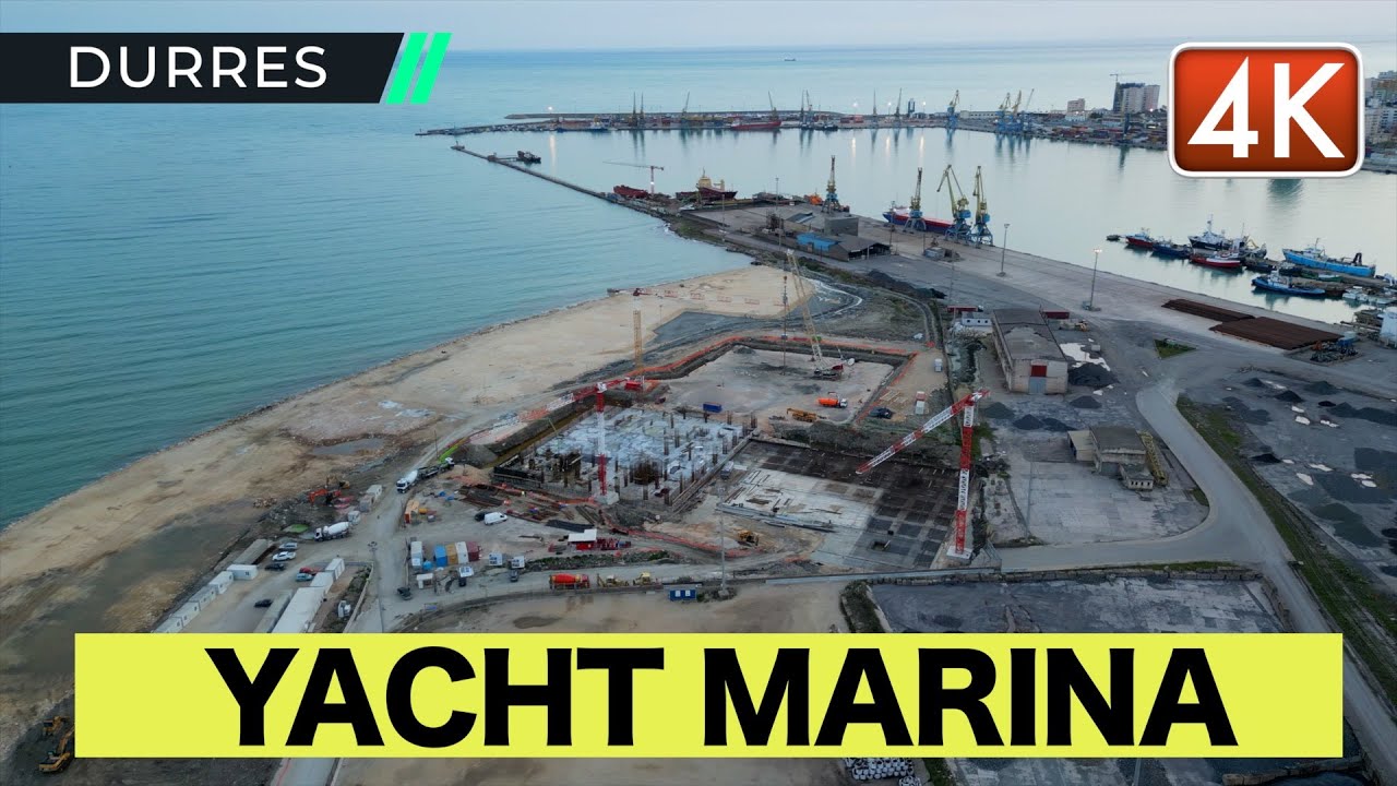 Durrës Yacht Marina, Punimet per Ndertimin e Projektit me te madh Turistik ne Shqiperi