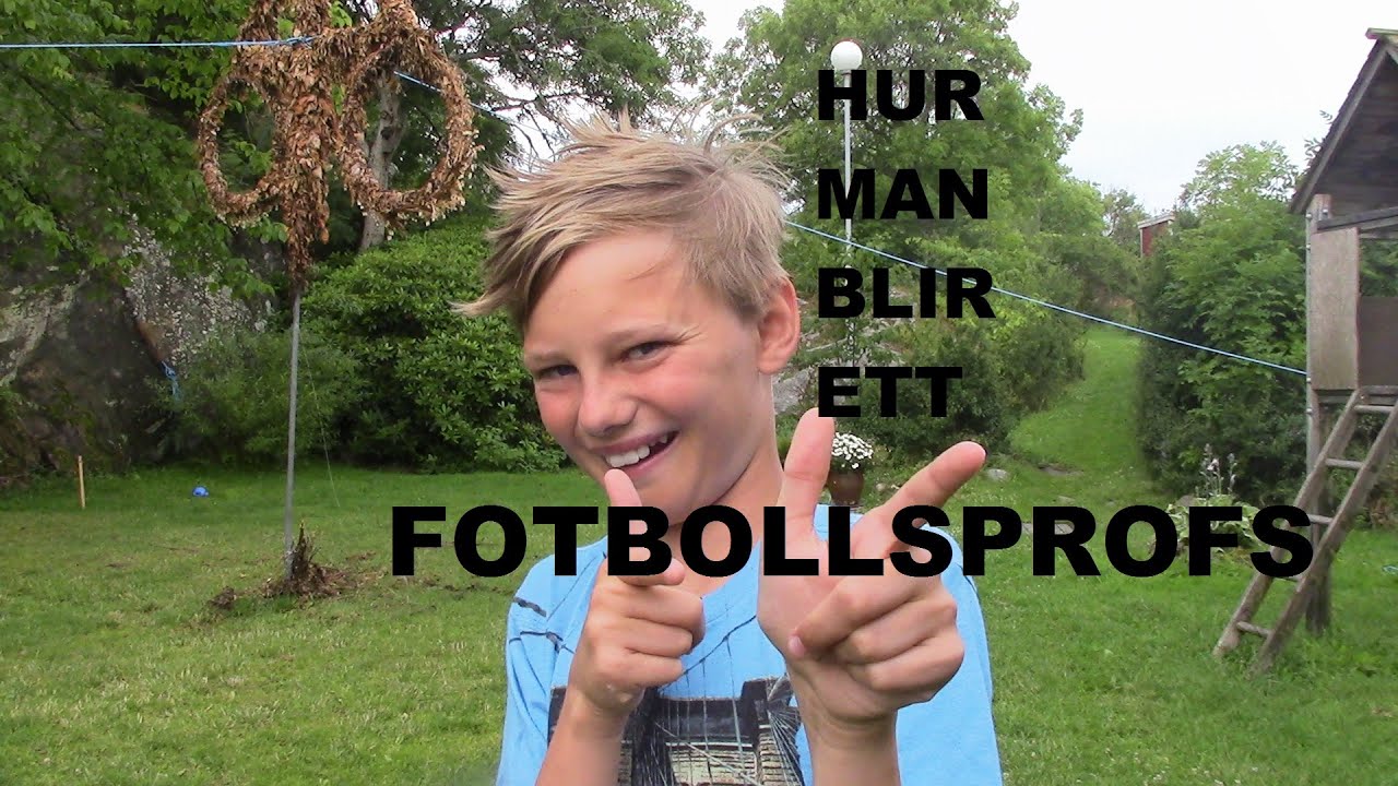 Hur man blir ett fotbollsproffs!
